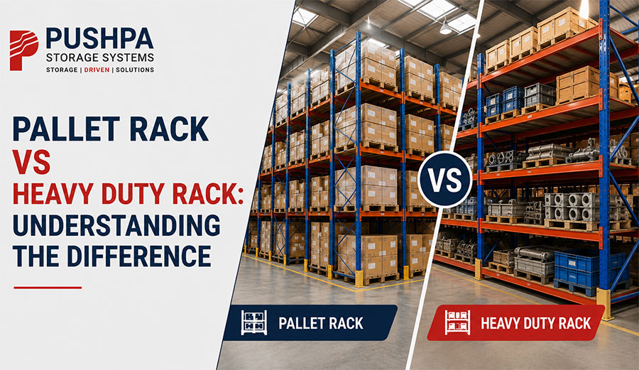 Comparison of pallet racking and heavy duty industrial storage rack applications