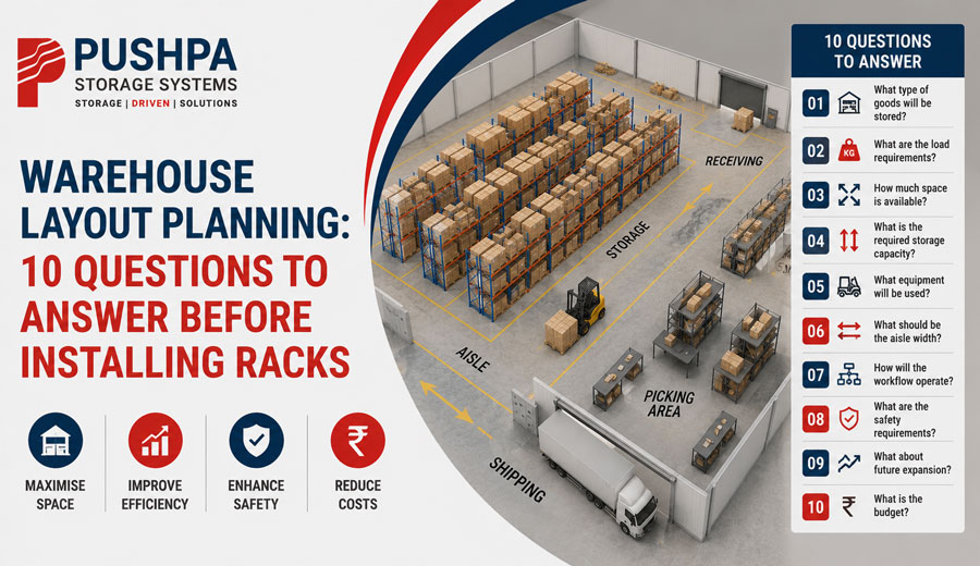 Warehouse Layout Planning: 10 Questions to Answer Before Installing Racks
